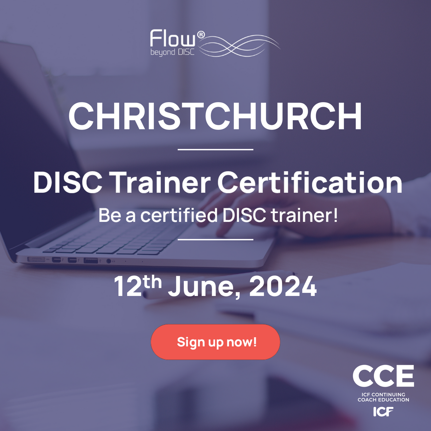 CHRISTCHURCH Advanced Certification Course - receives ICF CCE points