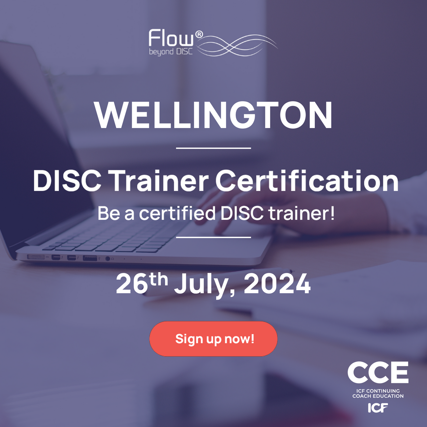 WELLINGTON Advanced Certification Course - receives ICF CCE points
